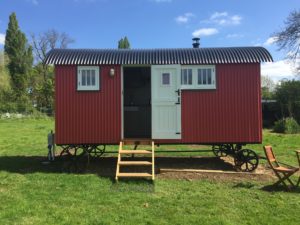 Thyme Shepherd Hut, Boundary Farm